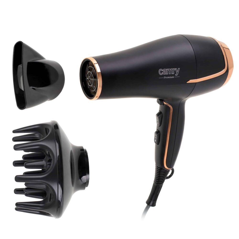 Camry CR 2255 Hair dryer 2200W + diffuser - Image 5
