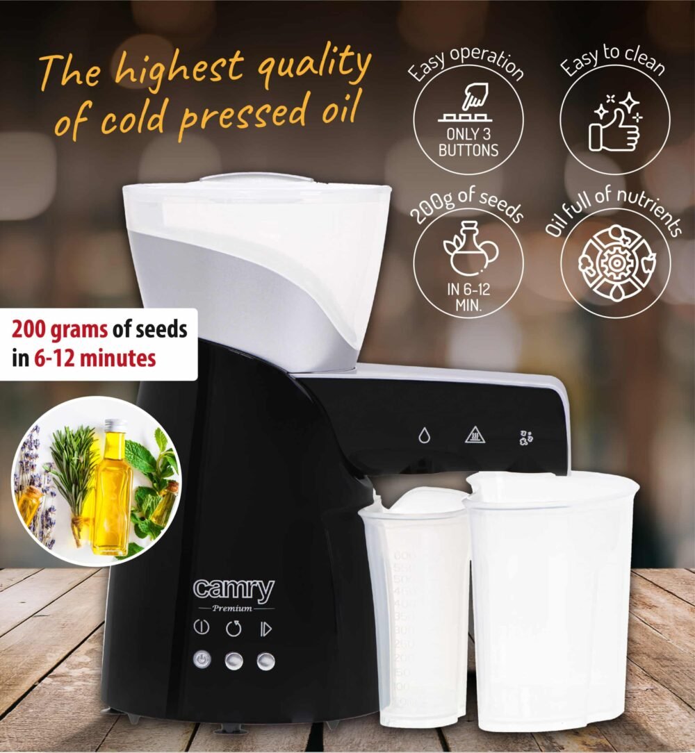 Camry CR 4011 Oil Press - Image 2