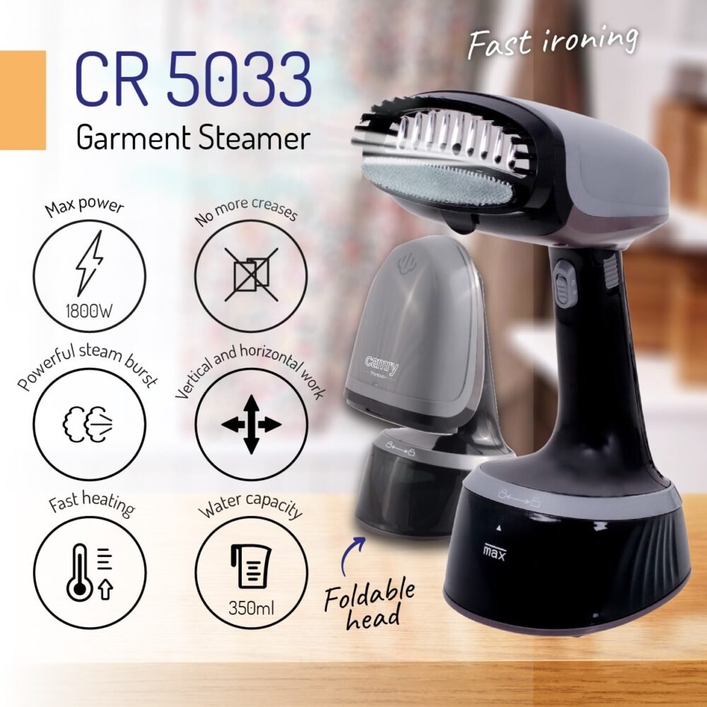 Camry CR 5033 Garment Steamer - Image 4