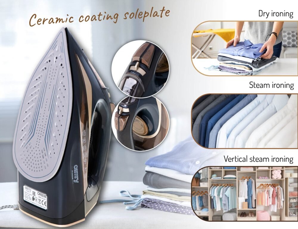 Camry CR 5036 Steam iron 3400W - Image 7