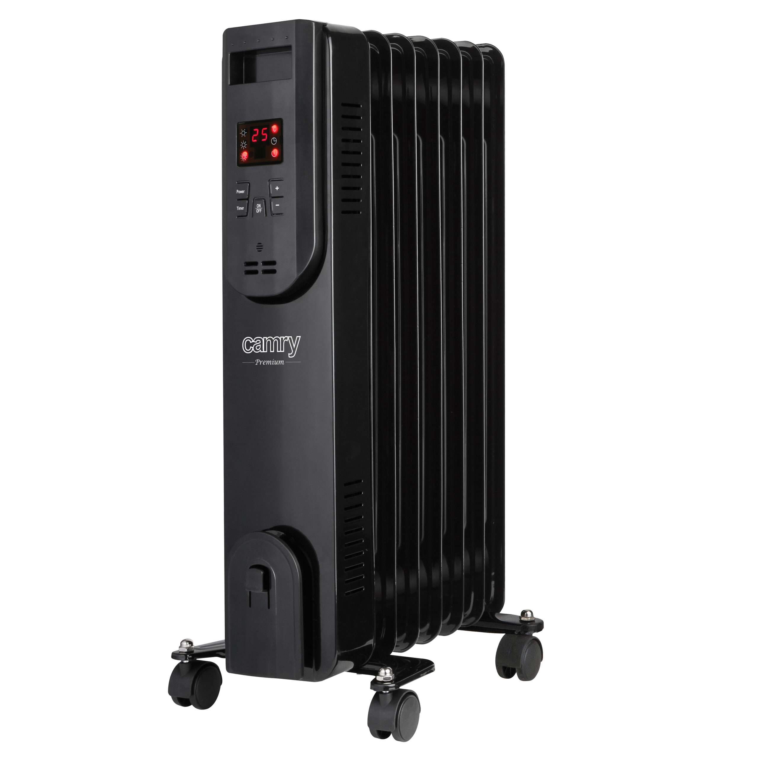 Camry CR 7812 Oil-filled LED radiator with remote control 7 ribs