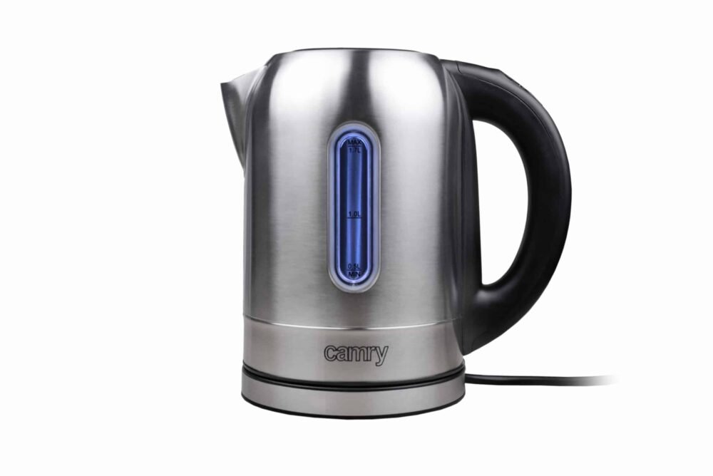 Camry CR 1253 Kettle metal 1,7 L with temp. regul. and color changer - Image 2