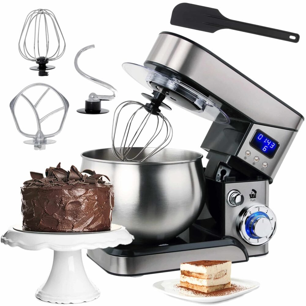 Camry CR 4223 LCD Planetary food processor 2000W 5L - Image 4