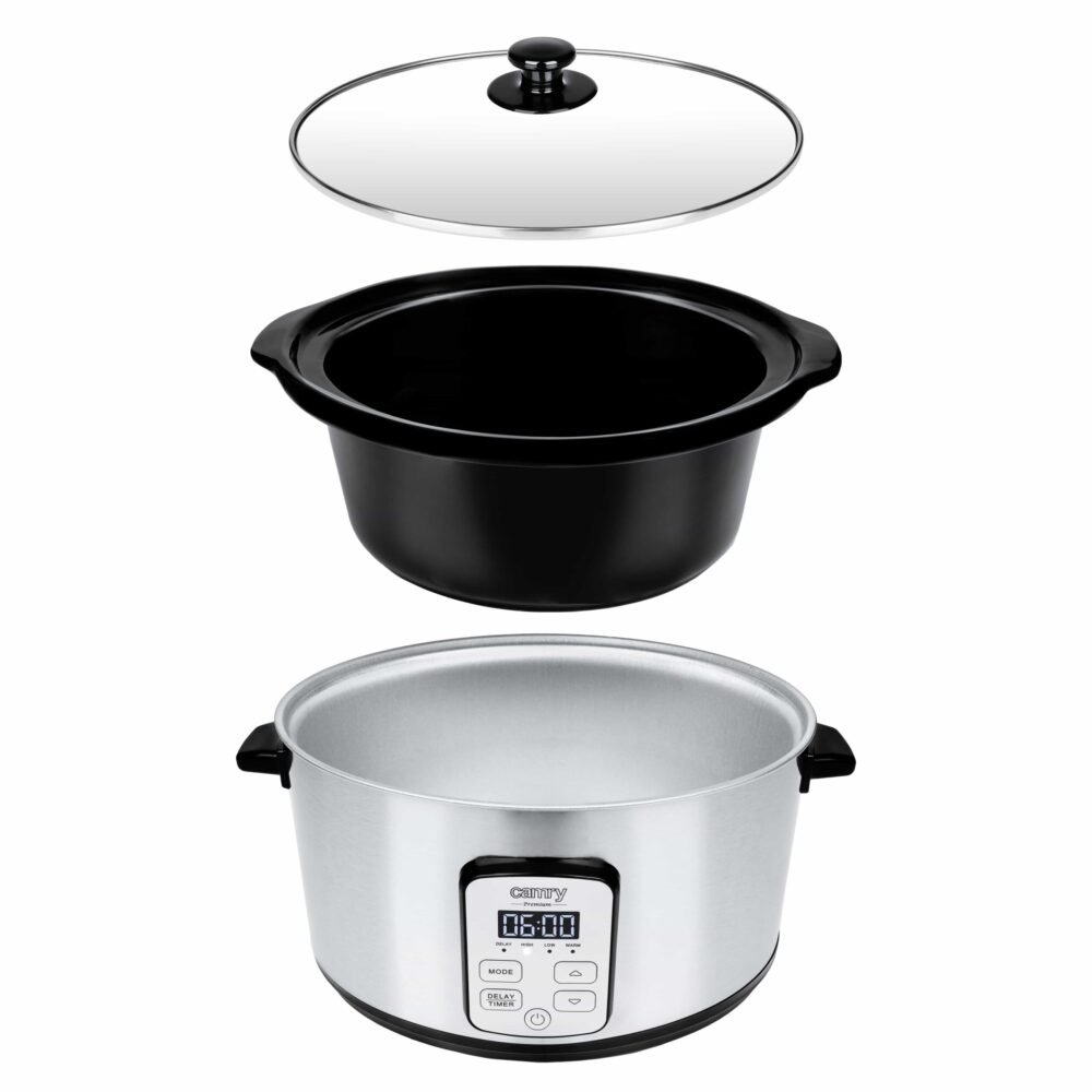 Camry CR 6414 Slow cooker 4,7L LED - Image 4