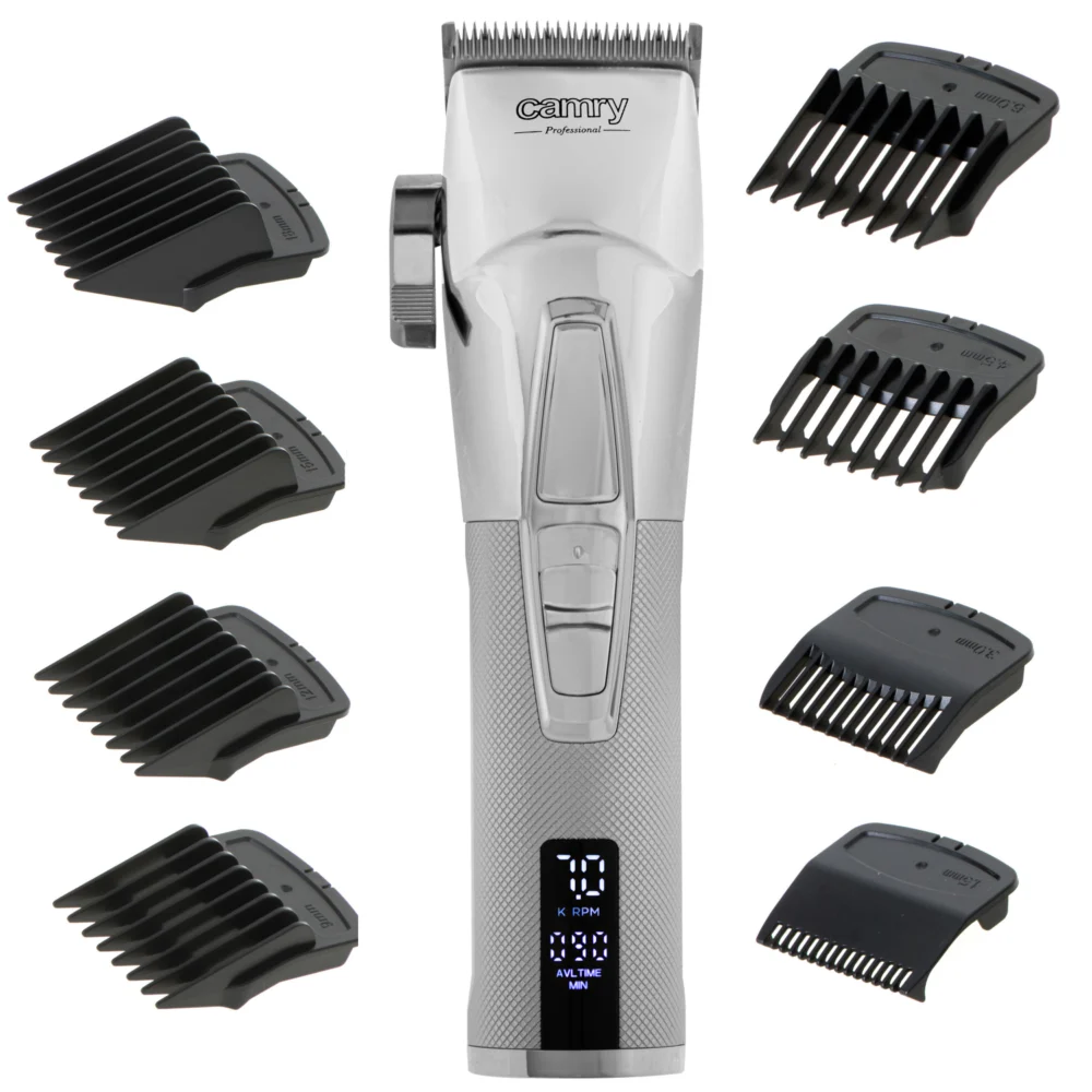 CAMRY Hair clipper-CR 2835 silver