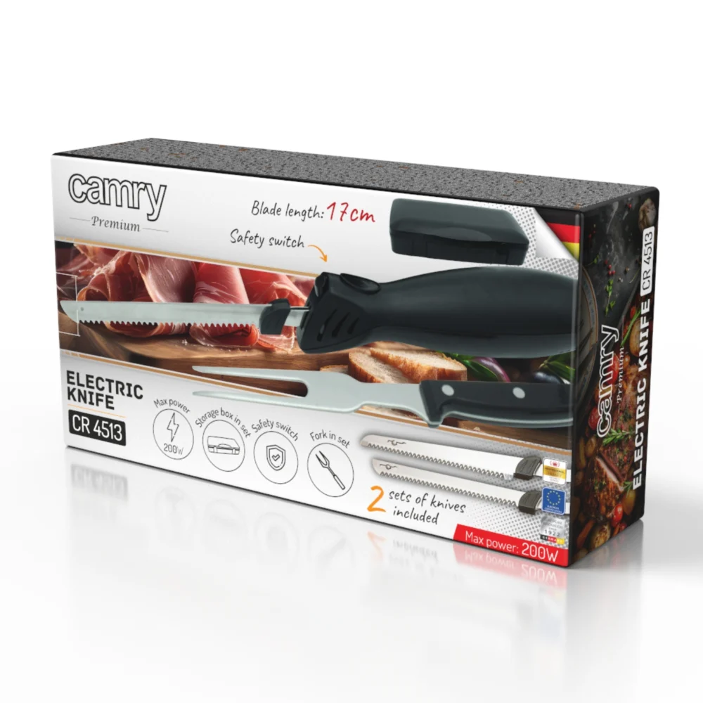Camry Electric knife 2 Sets of Knives-CR 4513 - Image 2