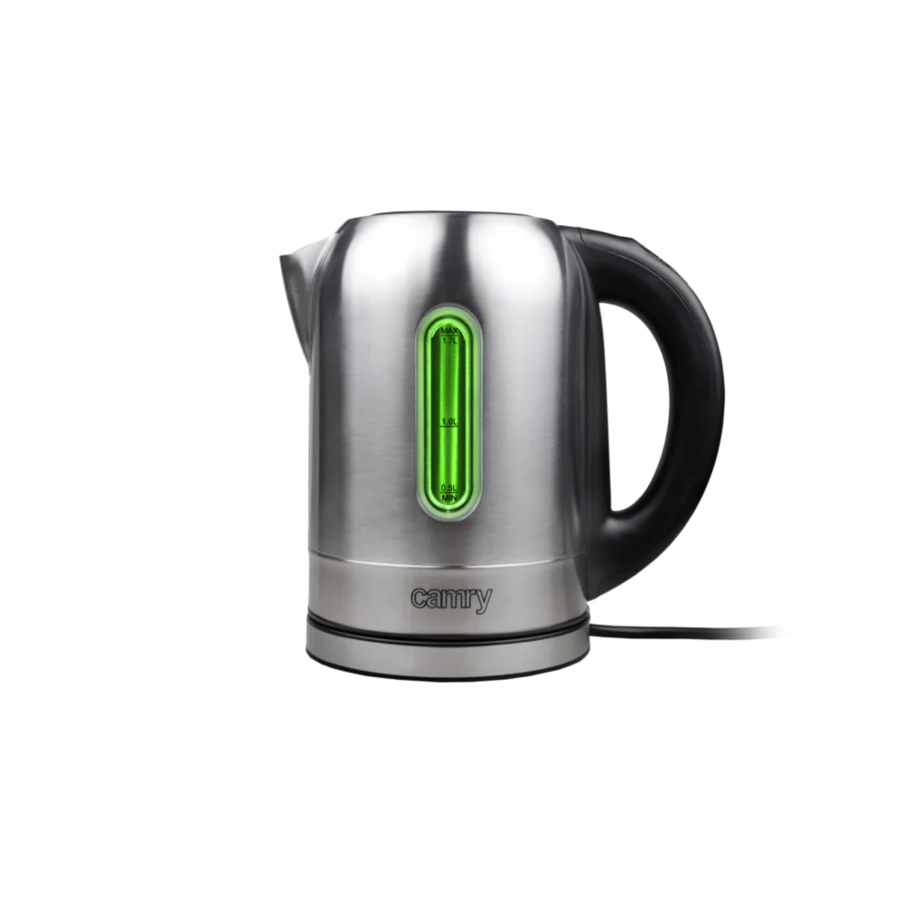 Camry CR 1253 Kettle metal 1,7 L with temp. regul. and color changer - Image 5