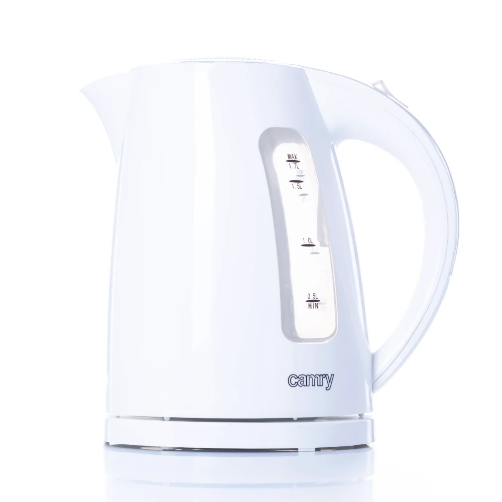 Camry   Kettle plastic 1,7 L-CR 1255 white - Image 2