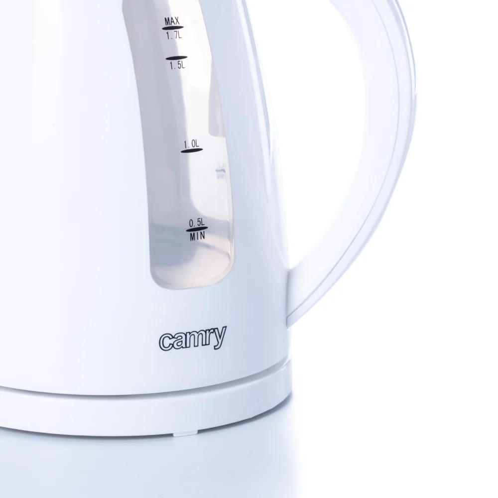 Camry   Kettle plastic 1,7 L-CR 1255 white - Image 4