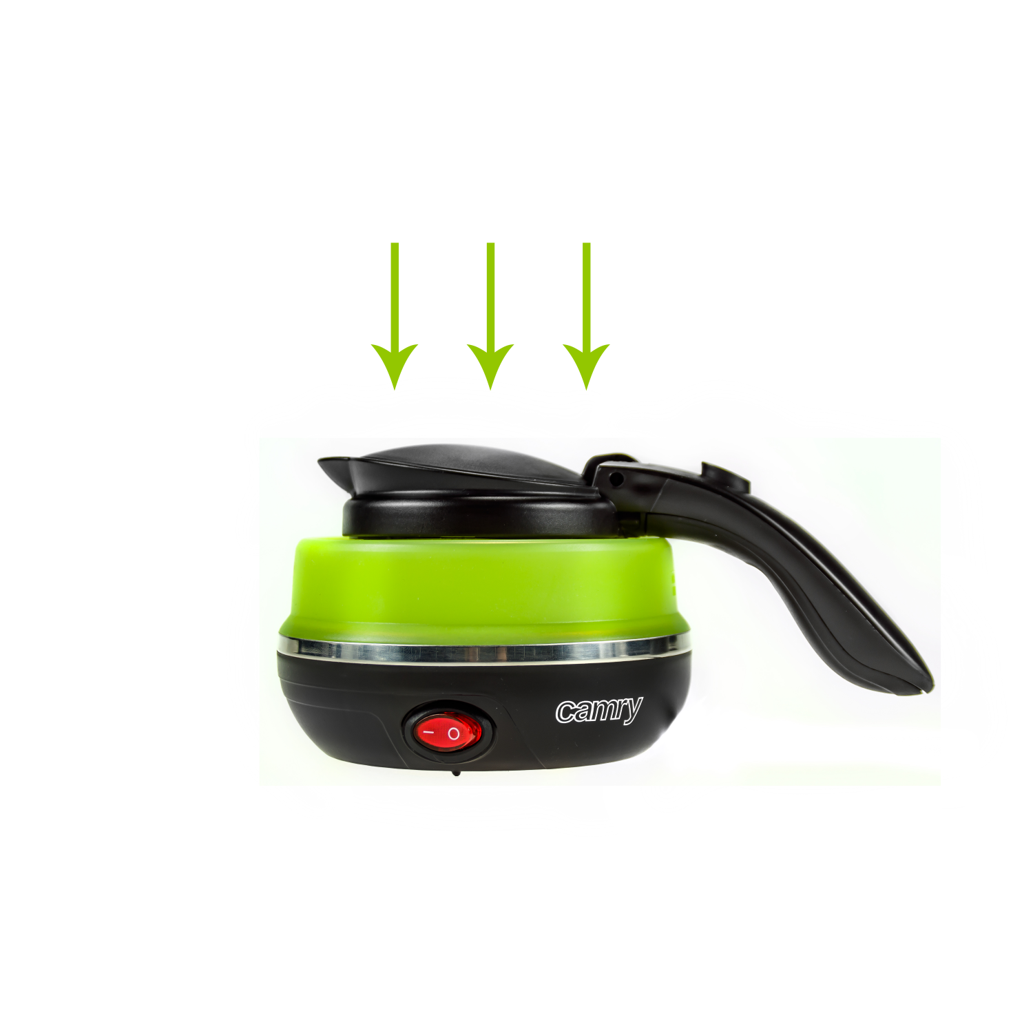 Camry Plastic Kettle 0,5 L silicon travel-CR 1265 - Image 4