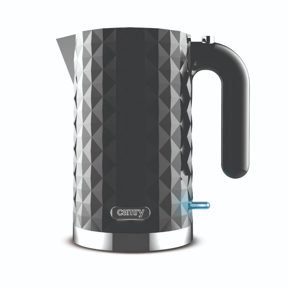 Camry black Kettle plastic 1,7 L-CR 1269