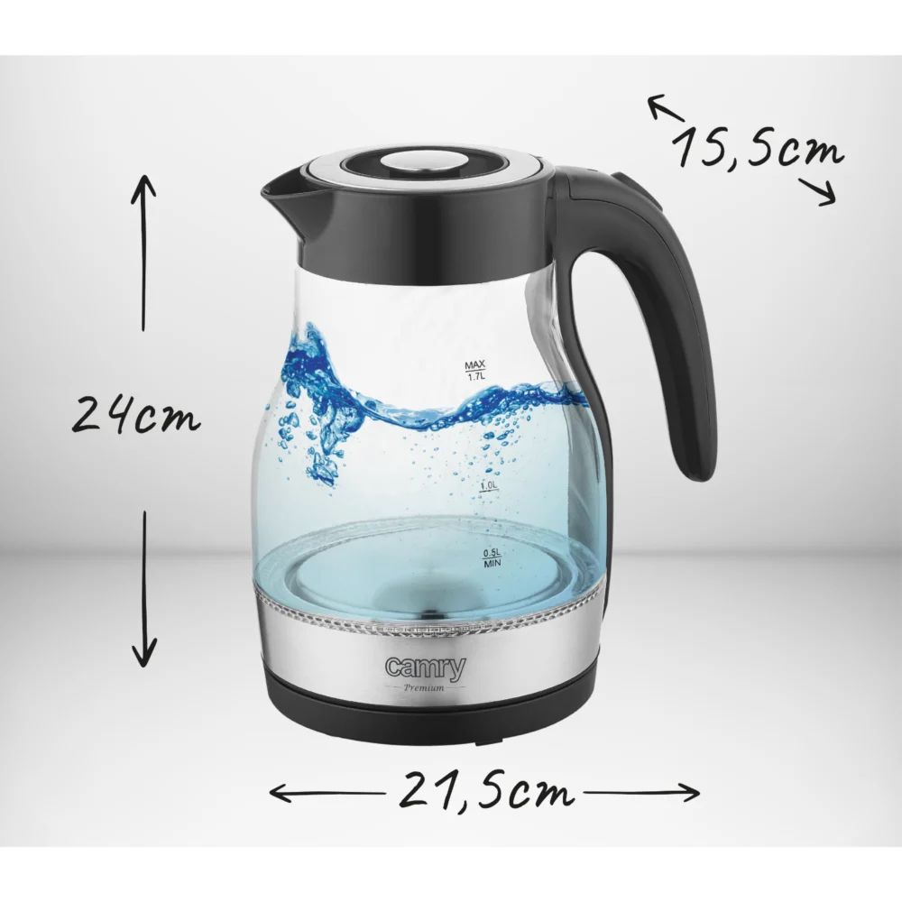 Camry CR 1300 Kettle 1,7 L - Image 7