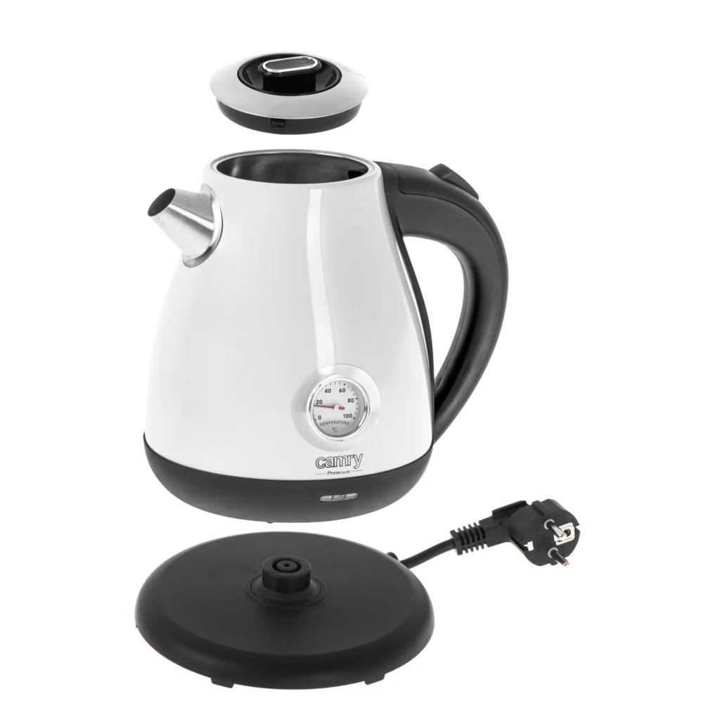 CAMRY Kettle 1,7L CR 1344 White - Image 12