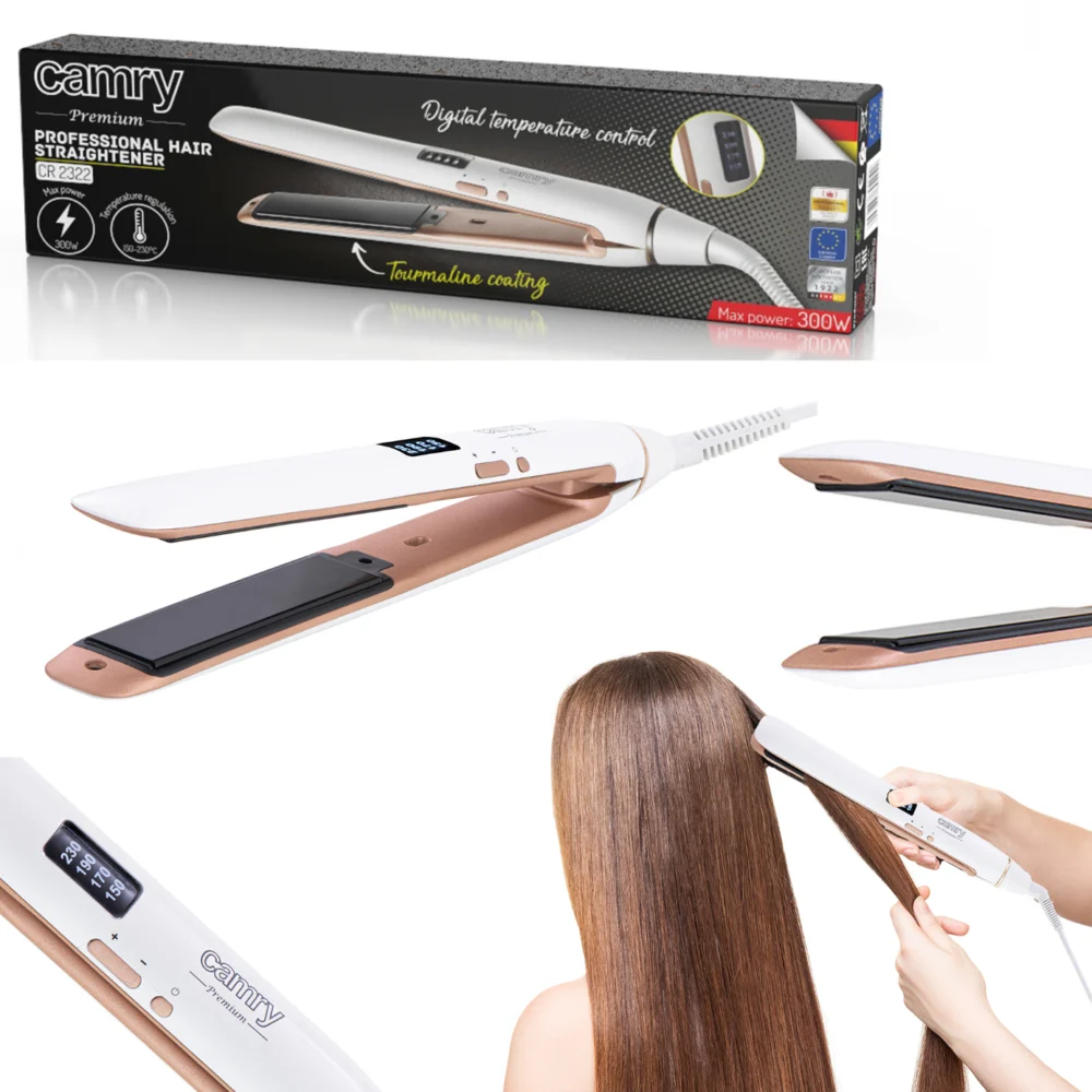 Camry Professional hair straightener ceramic -CR 2322 - Image 4