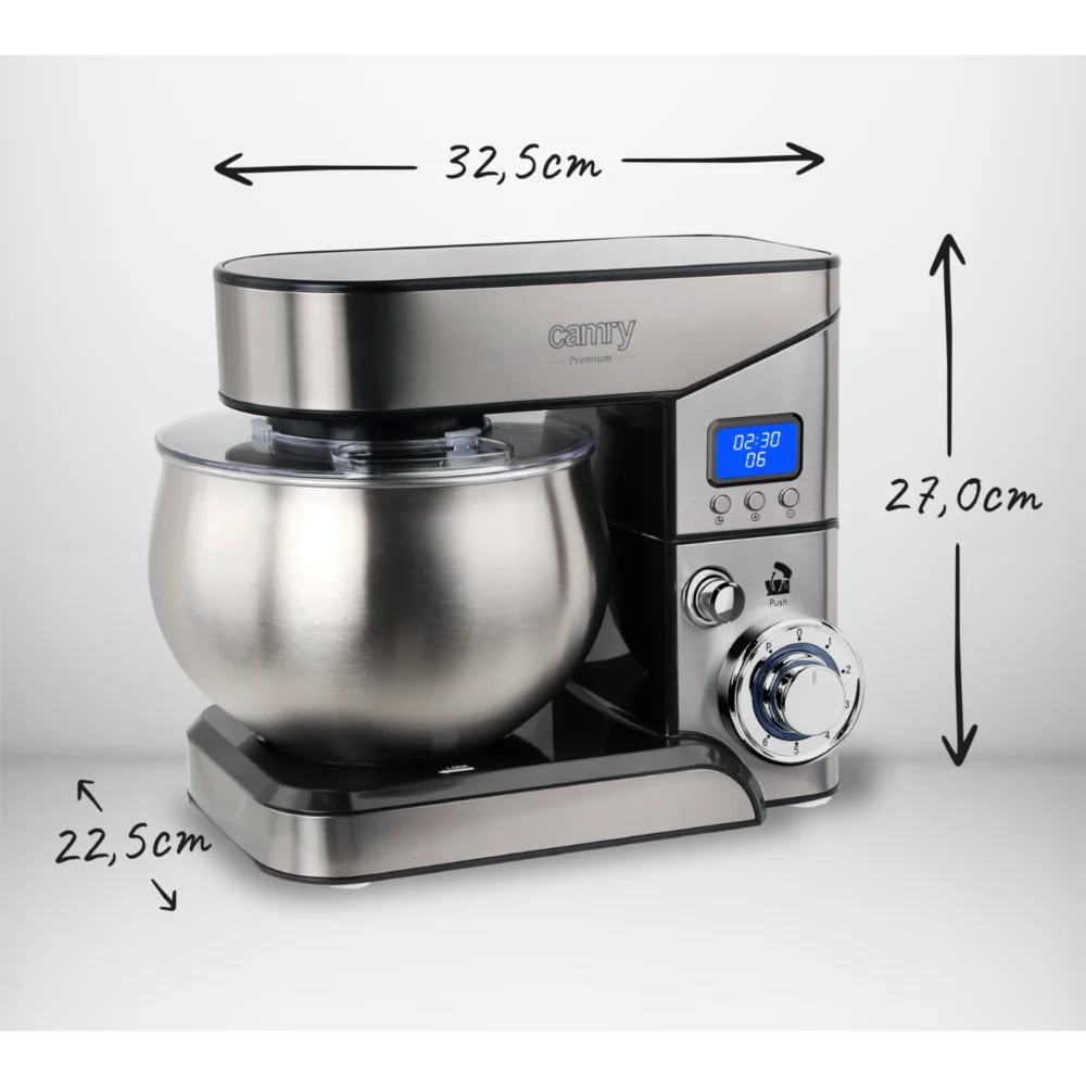 Camry CR 4223 LCD Planetary food processor 2000W 5L - Image 8
