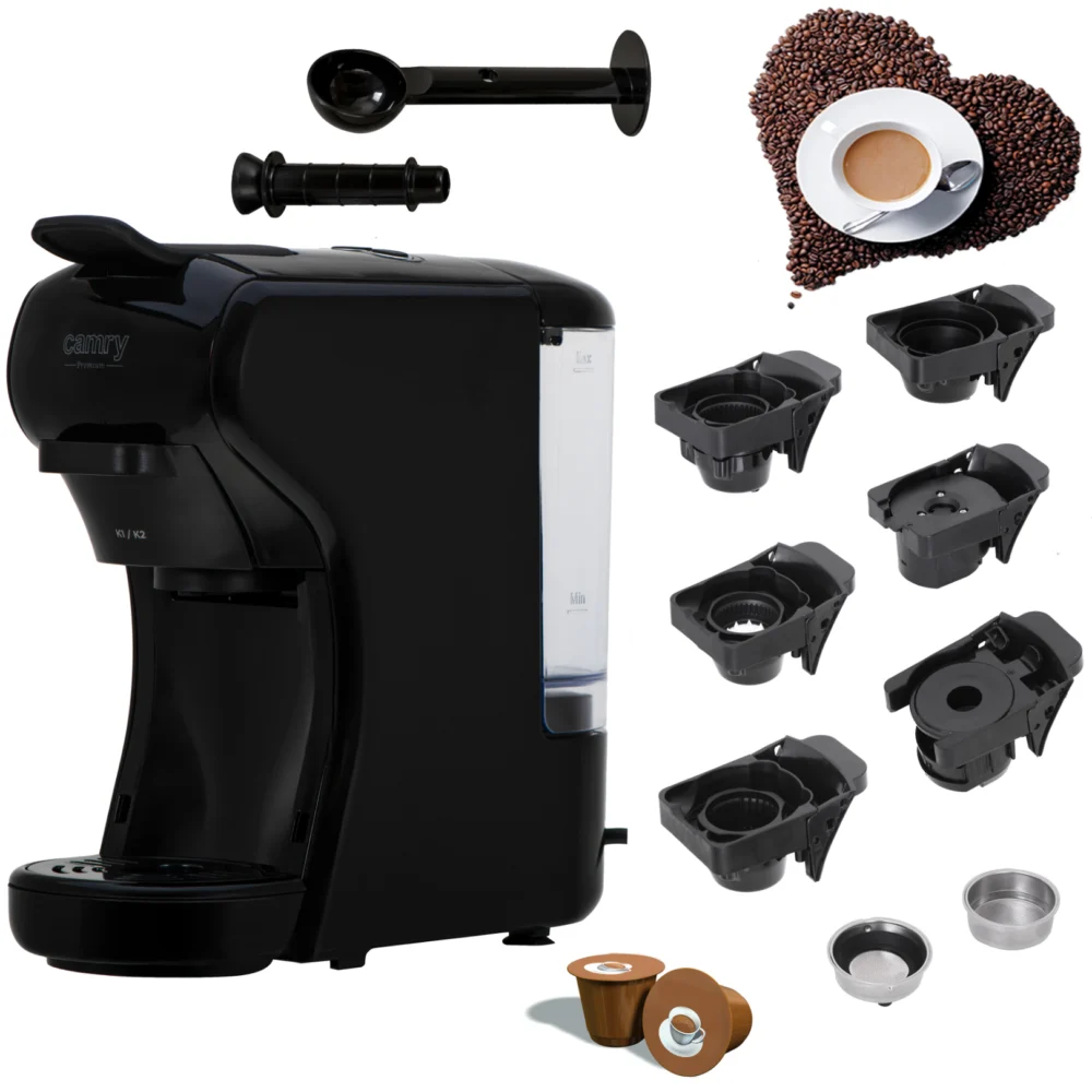 Camry Multi-capsule espresso machine-CR 4414bb - Image 4