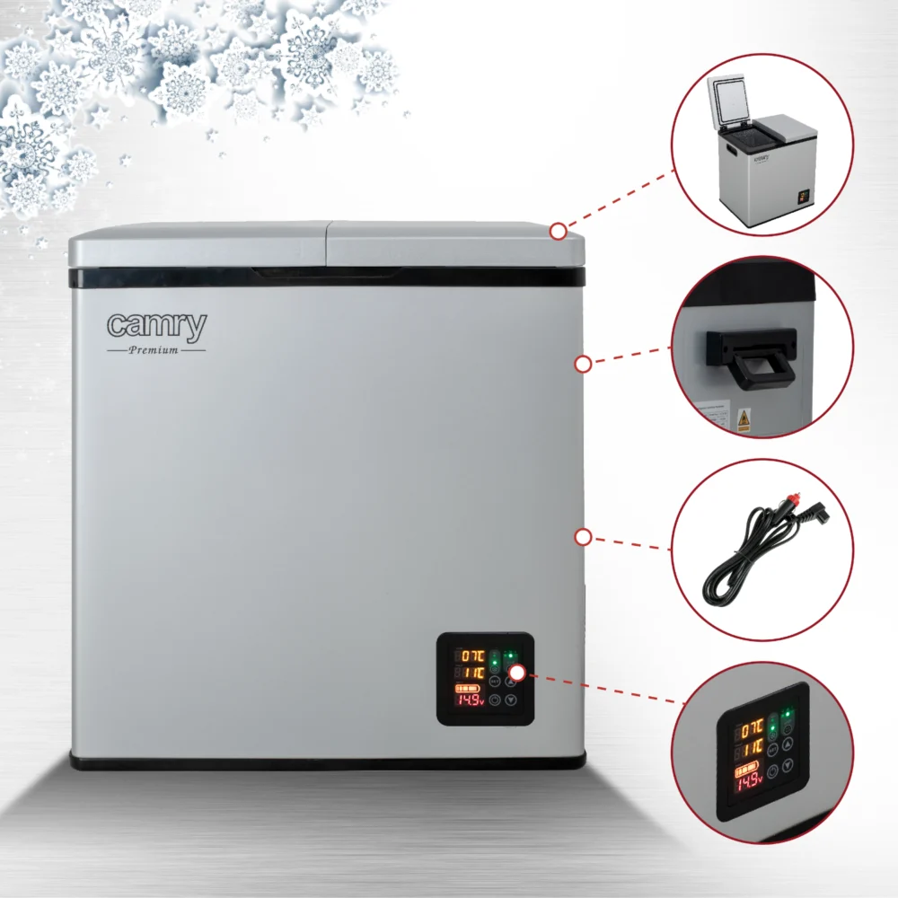 Camry Portable refrigerator 38L with compressor-CR 8076 - Image 4