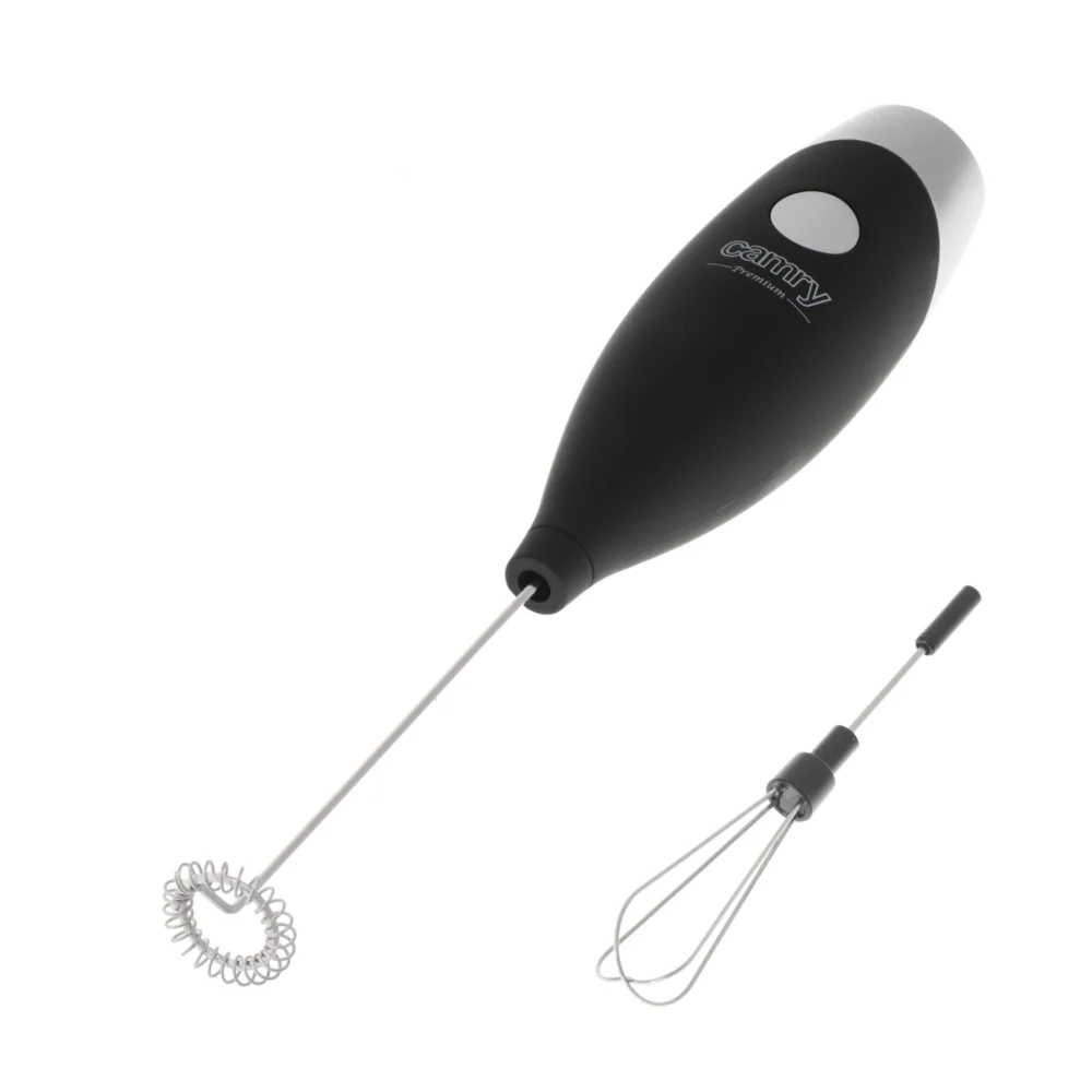 Camry Black Milk frother with whisk attachment and a stand-CR 4501 - Image 5