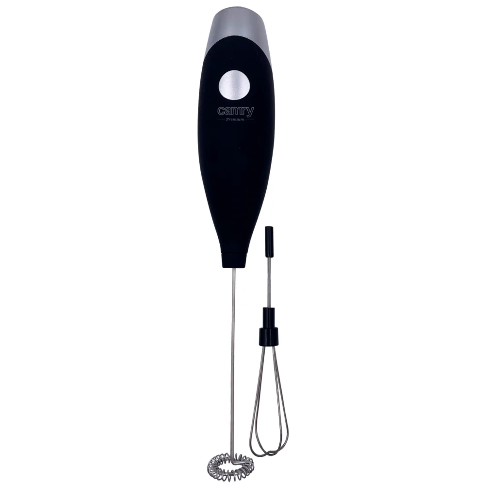 Camry Black Milk frother with whisk attachment and a stand-CR 4501 - Image 7
