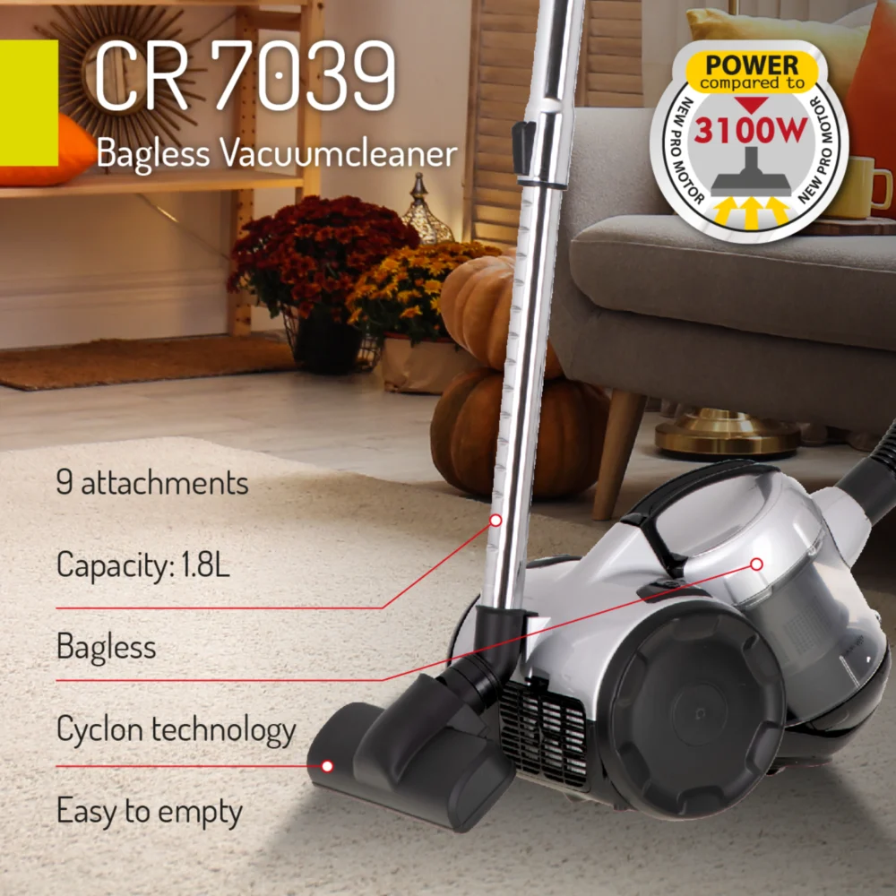 Camry Bagless Vacuum Cleaner-CR 7039 - Image 5