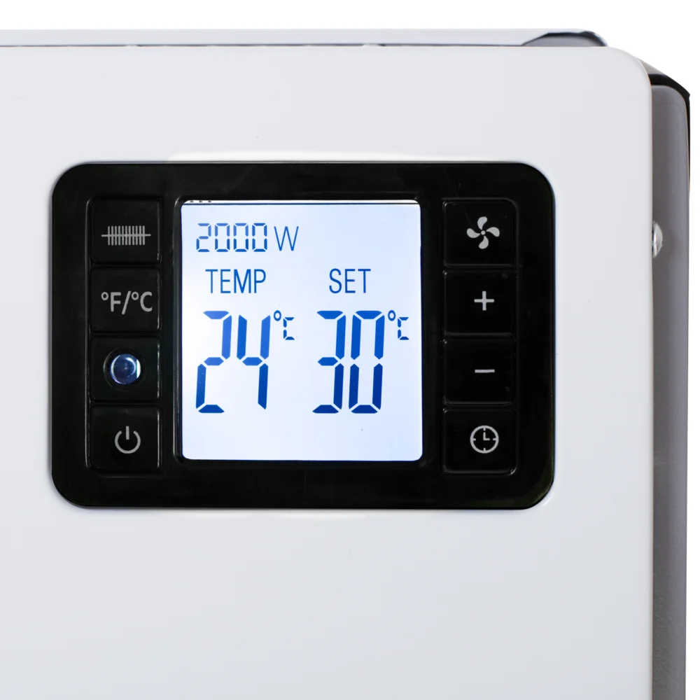 Camry Convection fan heater LCD with remote control-CR 7739 - Image 3
