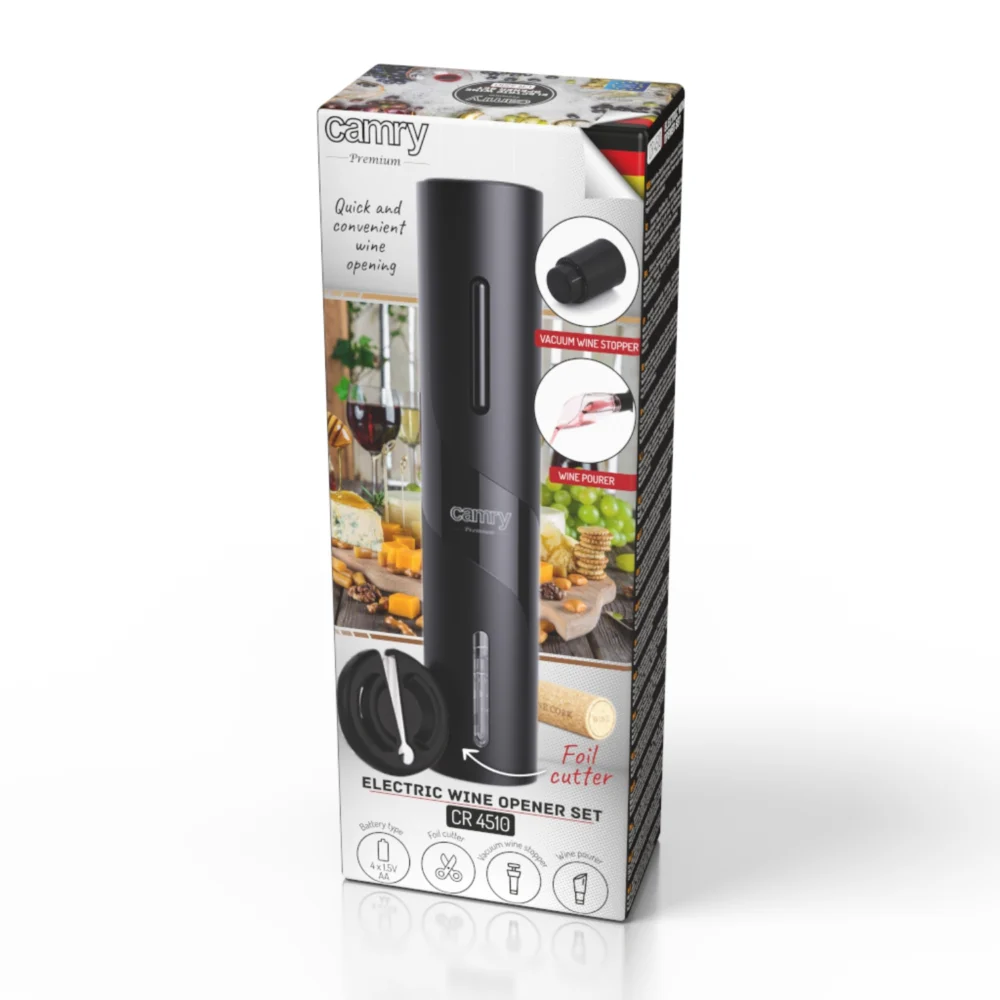 Camry Electric Wine Opener Set-CR 4510 - Image 13