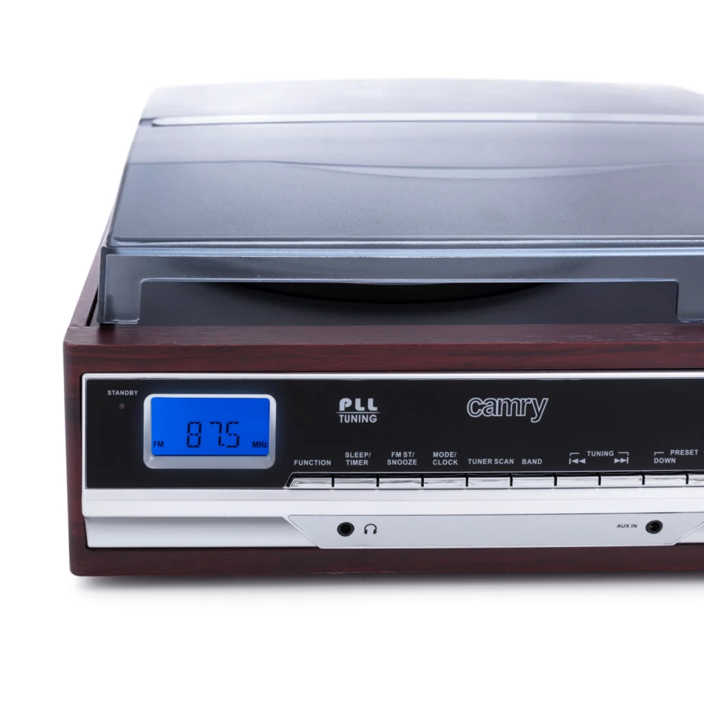 Camry Turntable with radio-CR 1113 - Image 3