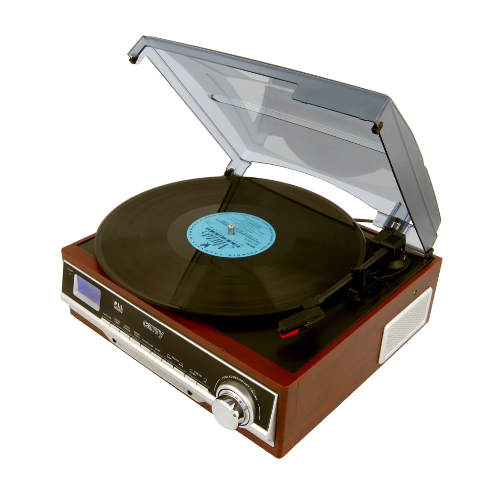 Camry Turntable with radio-CR 1113 - Image 4
