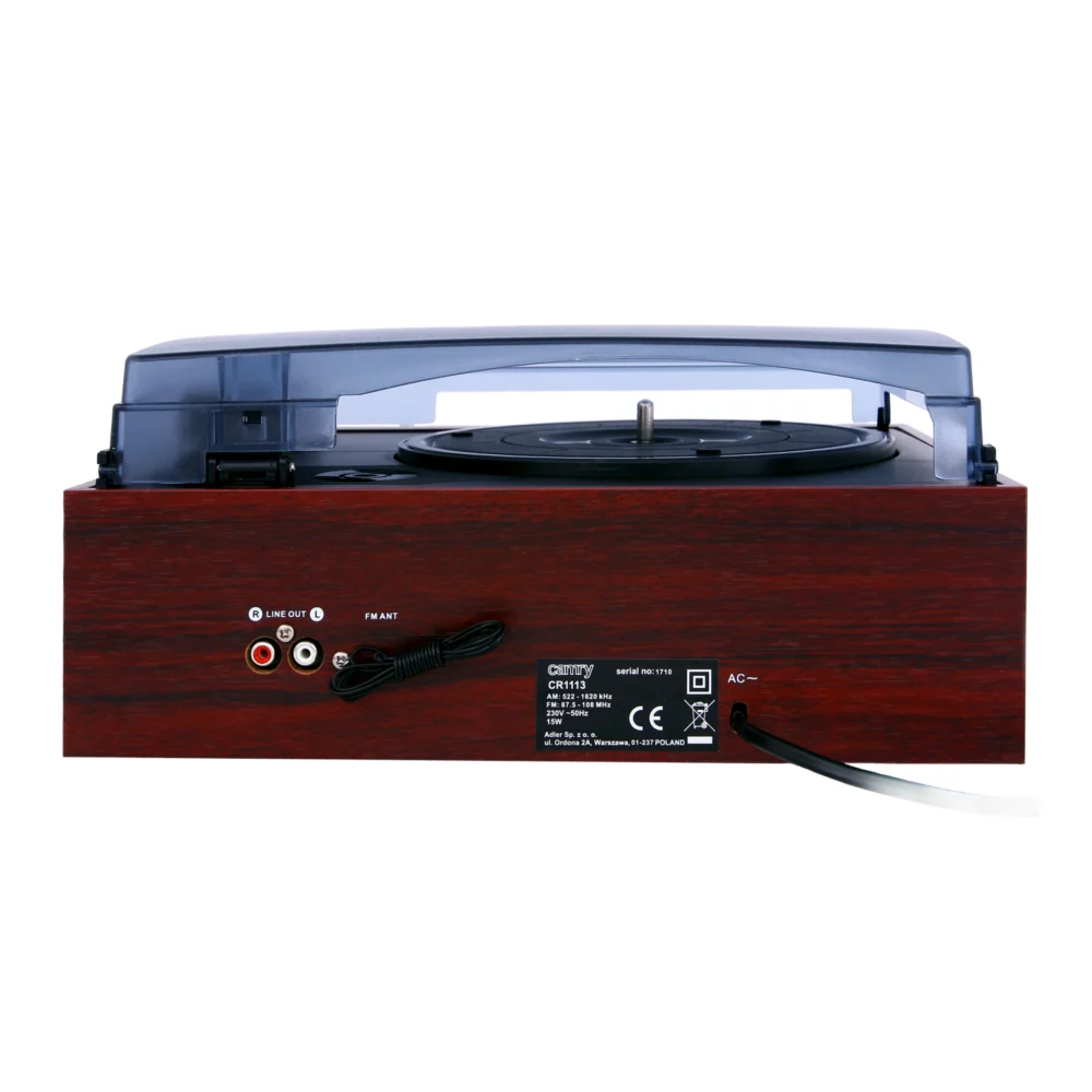 Camry Turntable with radio-CR 1113 - Image 9