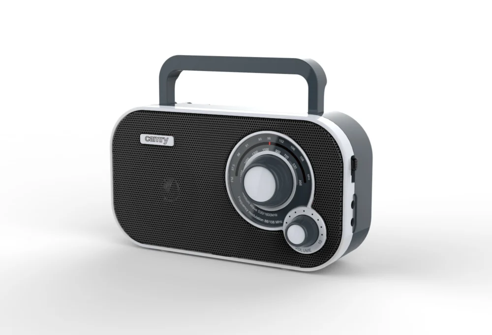 Camry Black Radio-CR 1140 - Image 6
