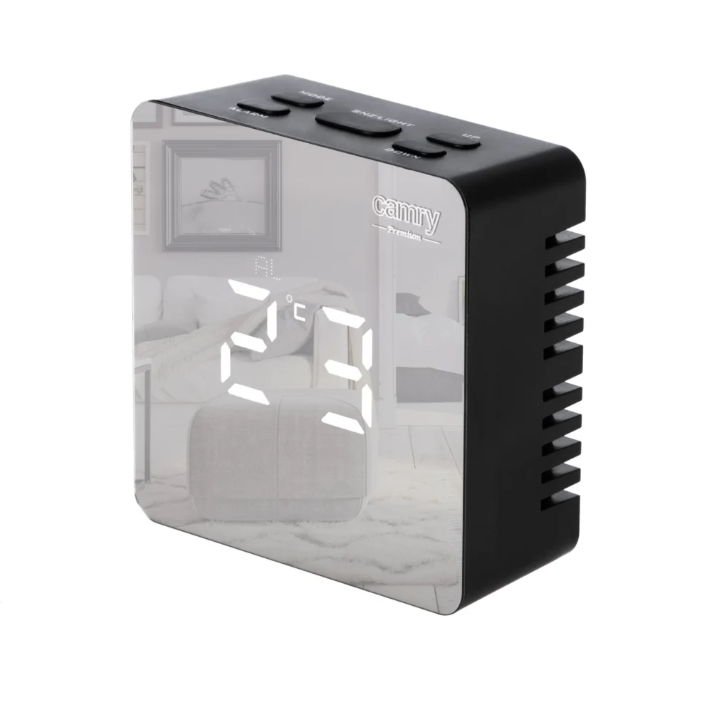 Camry Black Alarmclock-CR 1150