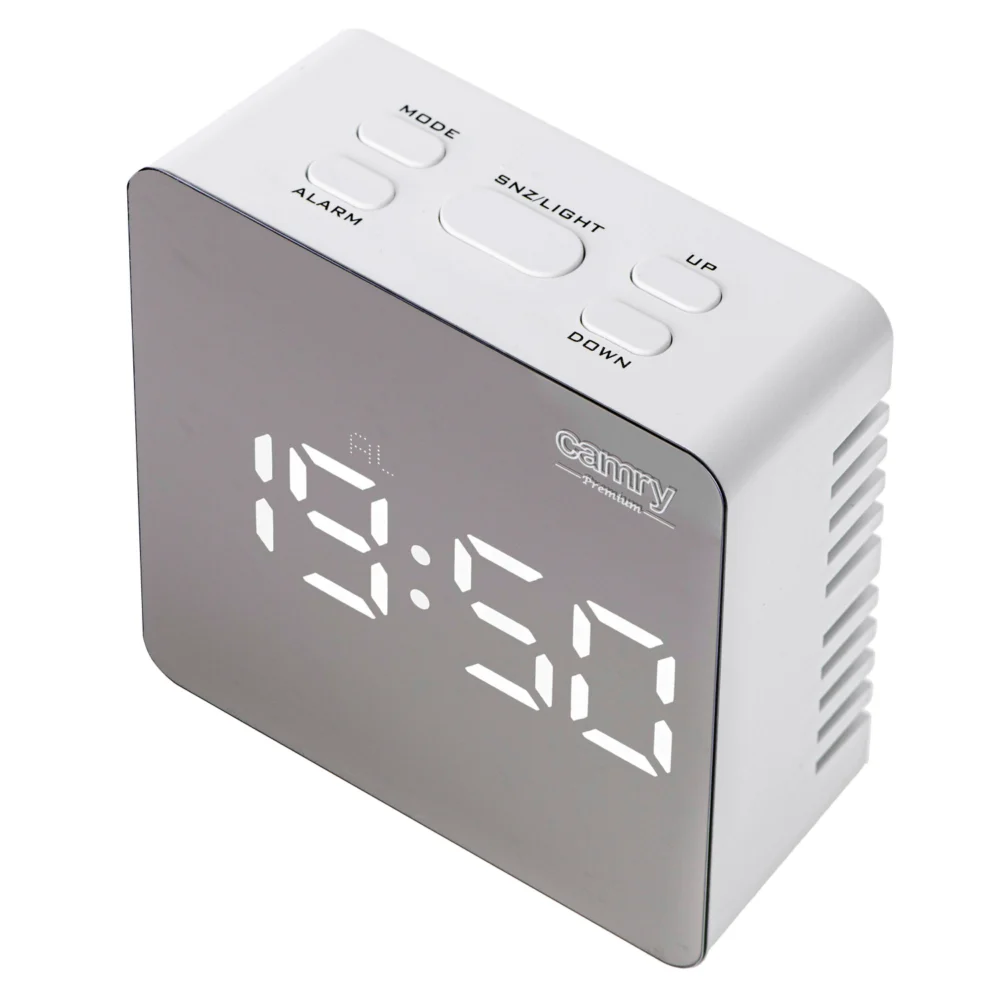Camry White Alarmclock-CR 1150