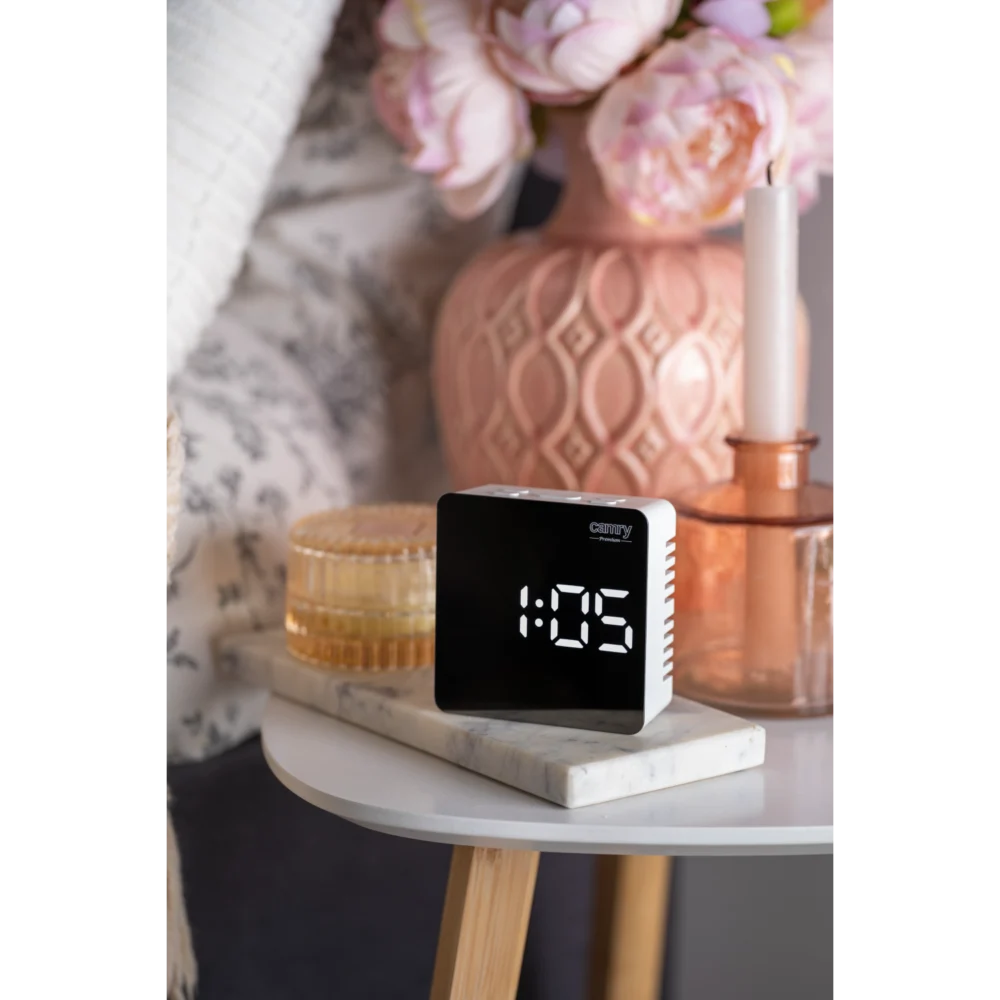 Camry White Alarmclock-CR 1150 - Image 8