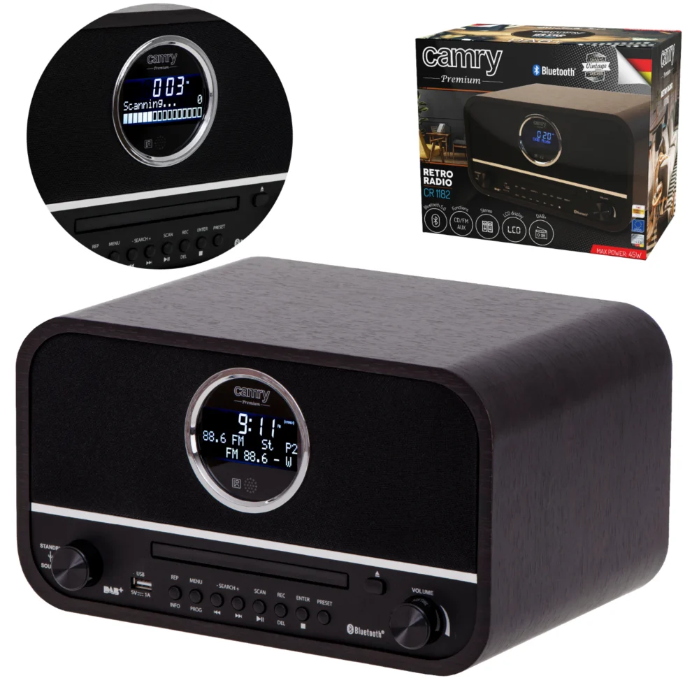 Camry Radio Retro- CR 1182 - Image 5