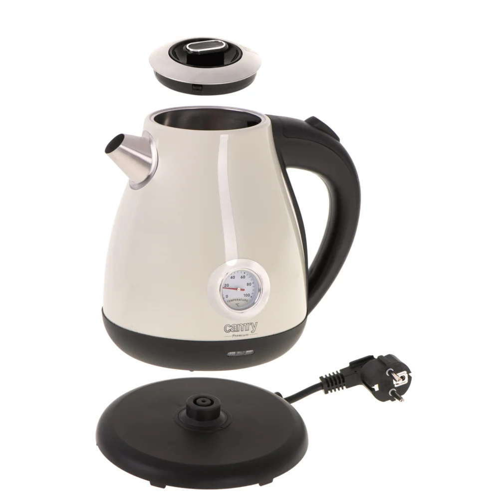Camry Creme Electric kettle with a thermometer 1,7L-CR 1344 - Image 9
