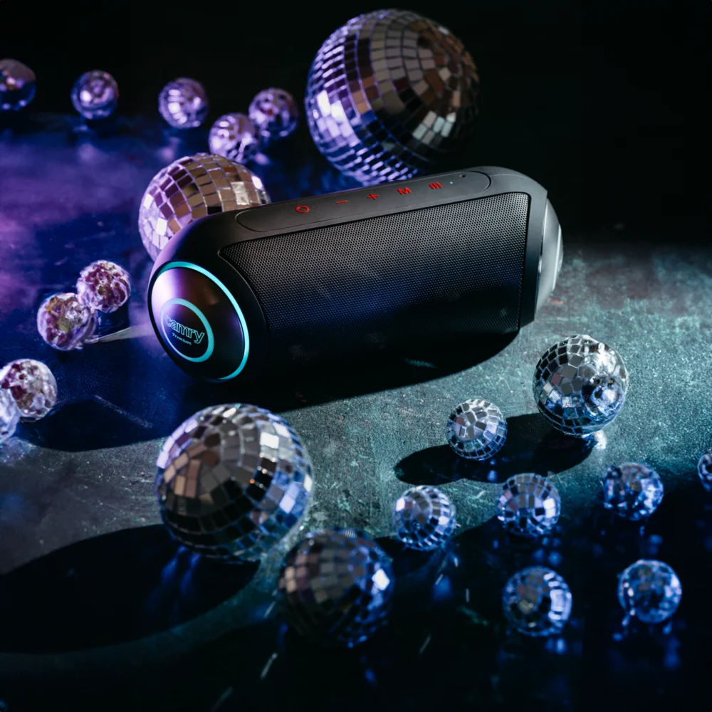 Camry Black Wireless Speakers Bluetooth-CR 1901 - Image 12