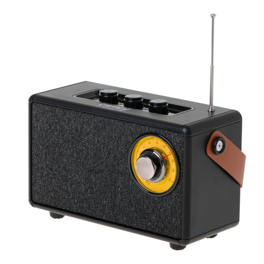 Camry Black Radio FM with Bluetooth New-CR 1902 - Image 2