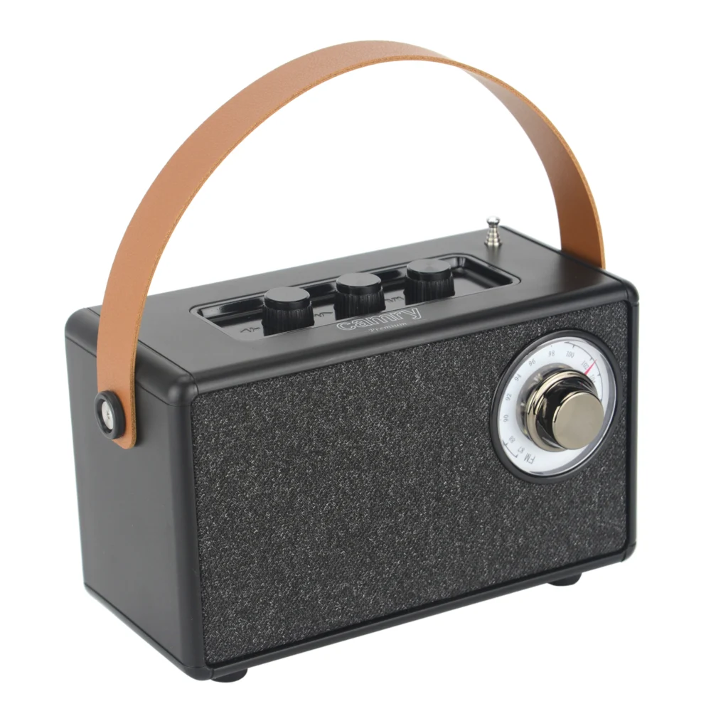 Camry Black Radio FM with Bluetooth New-CR 1902 - Image 12