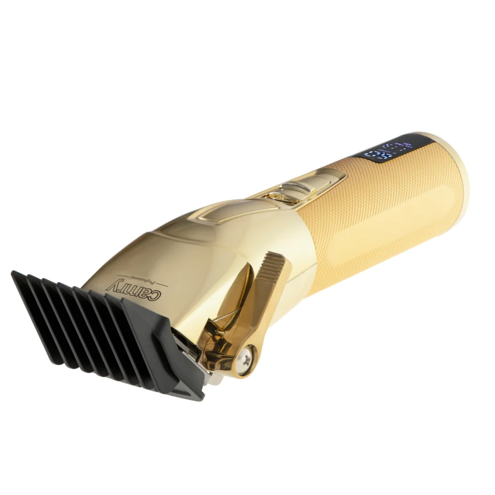 Camry Gold Premium Metallic Hair Clipper with LCD- CR 2835 - Image 7