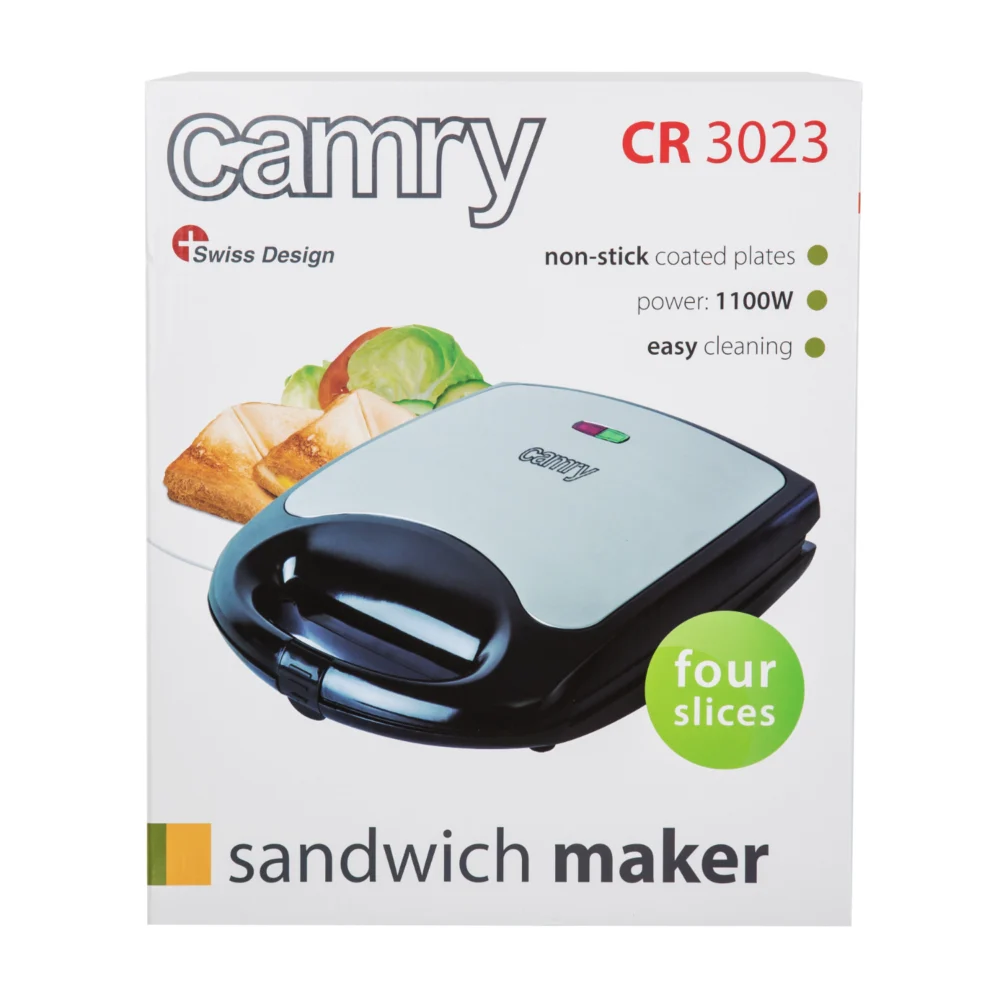 Camry Sandwich maker XL-CR 3023 - Image 3