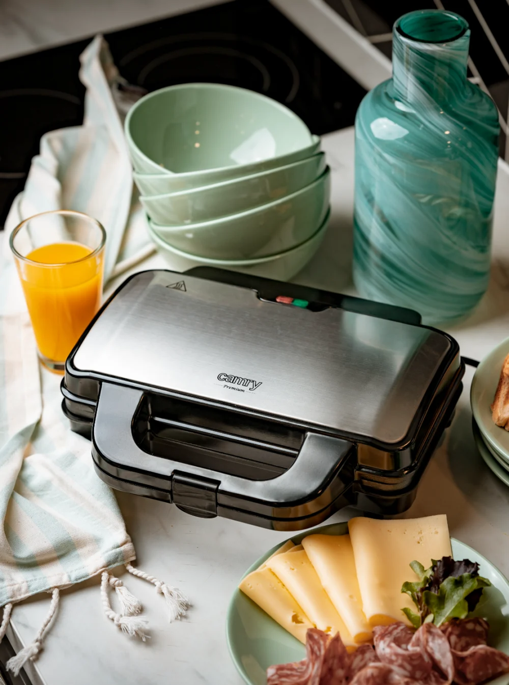 Camry Sandwich Maker XL-CR 3054 - Image 8