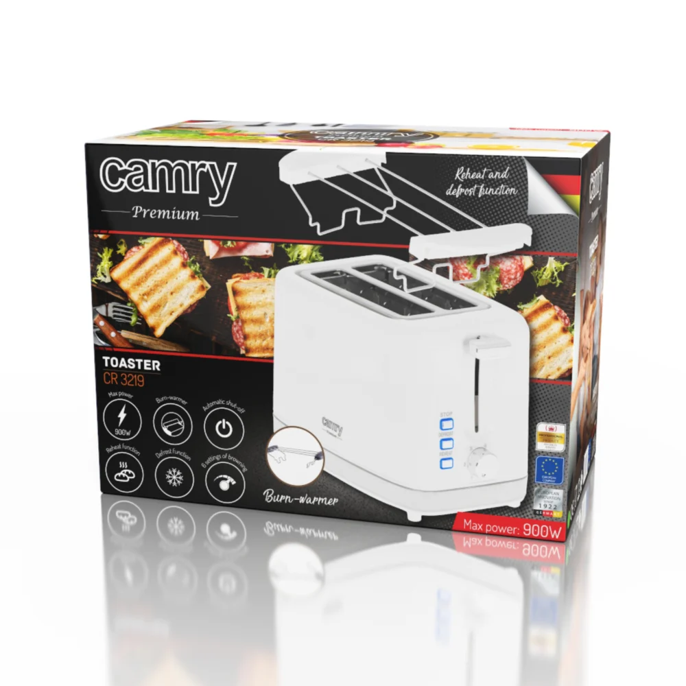 Camry CR 3219 Toaster 2 slice - Image 2