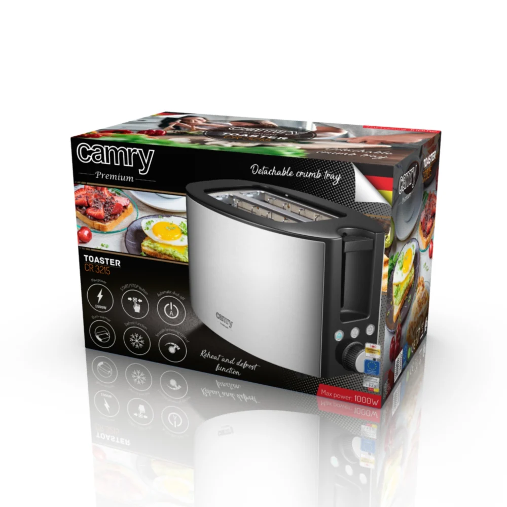 Camry CR 3215 Toaster 2 slice - Image 11