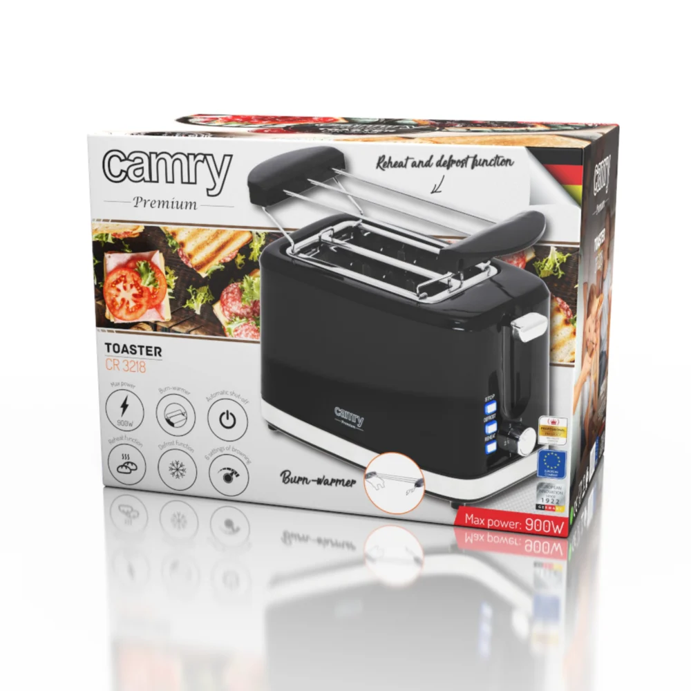 Camry CR 3218 Toaster 2 slice - Image 11