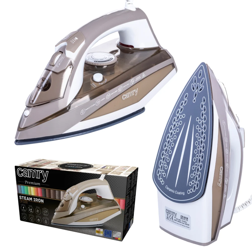 Camry CR 5018 Iron ceramic 3000 W - Image 7