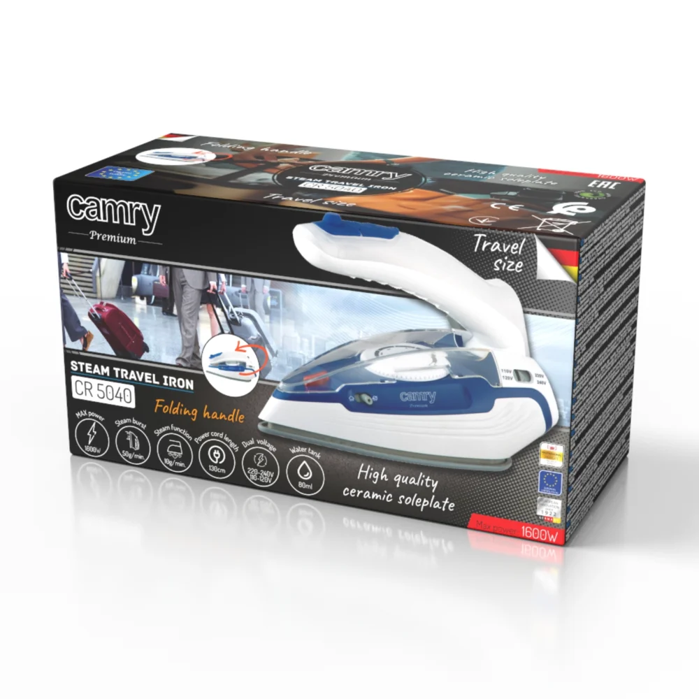 Camry Steam travel Iron-CR 5040 - Image 2