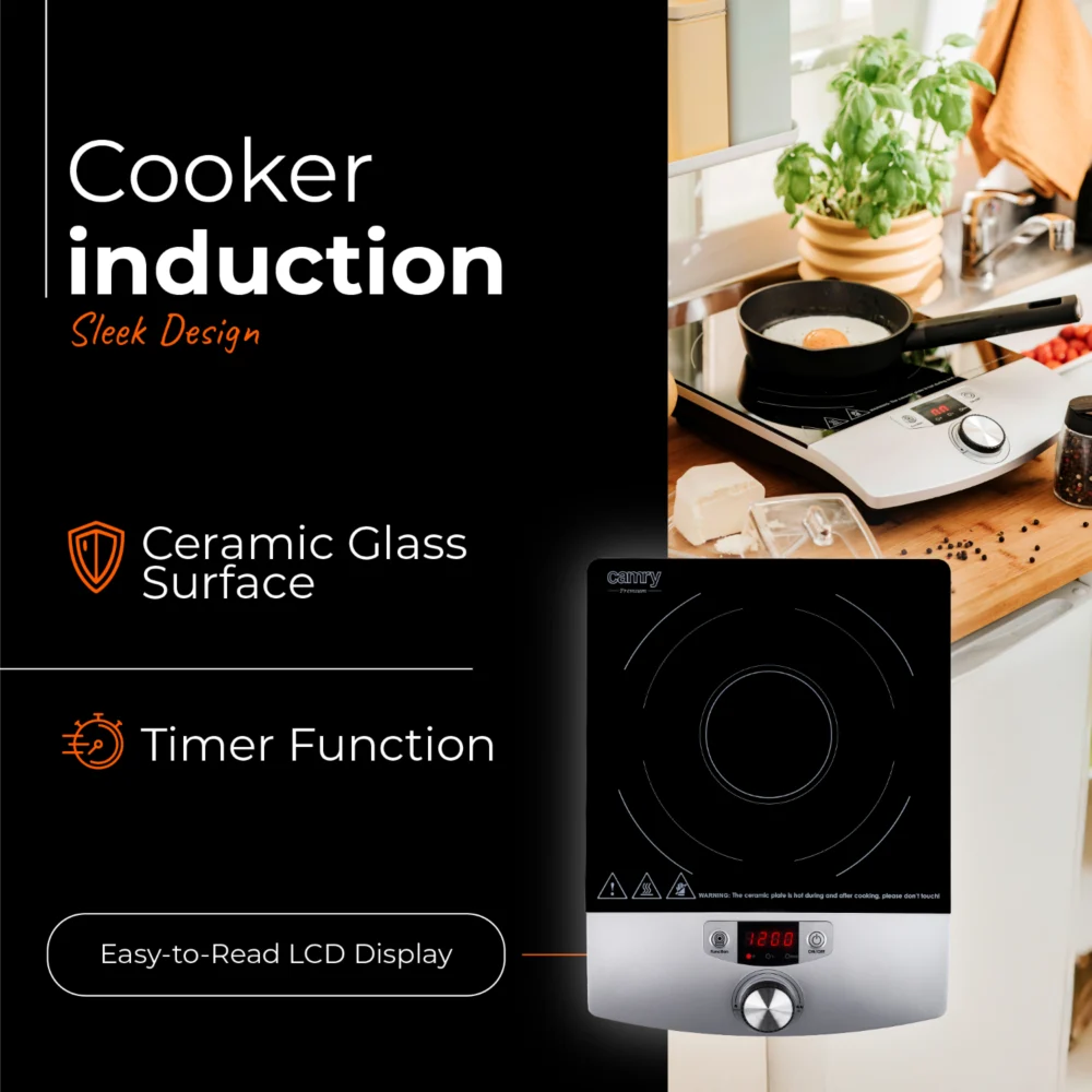 Camry Cooker induction- CR 6515 - Image 5