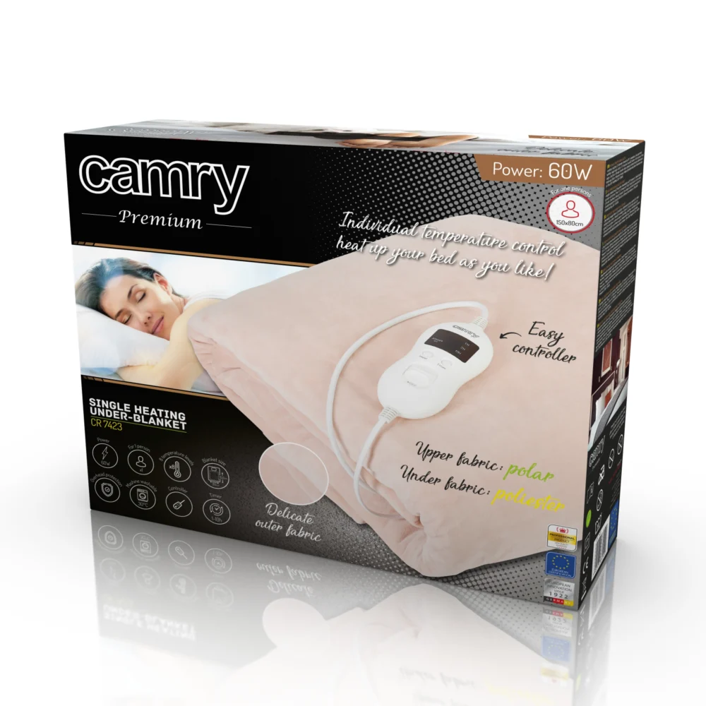 Camry Electric heating under-blanket with timer (1)-CR 7423 - Image 8