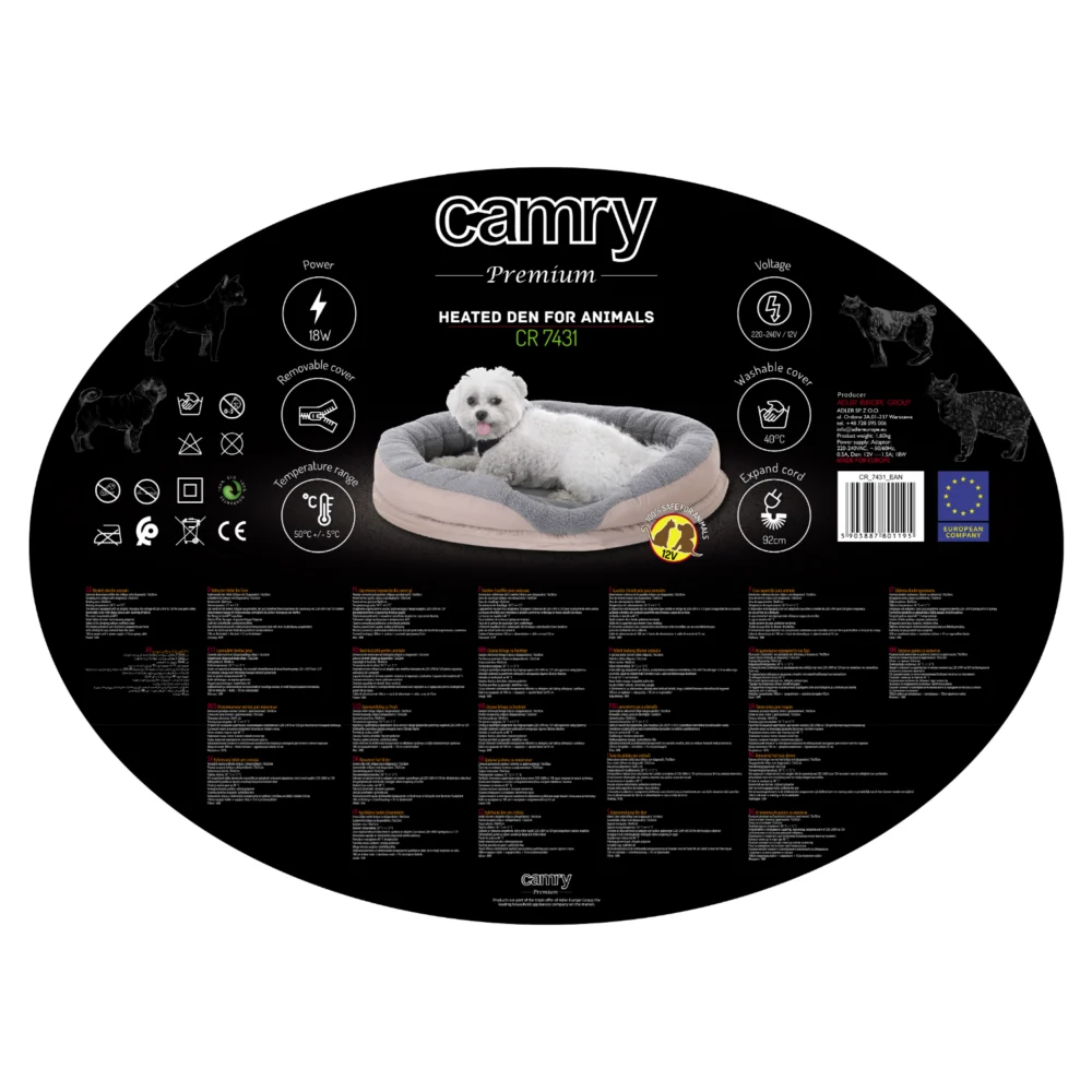 Camry Heated Den for Animals-CR 7431 - Image 7