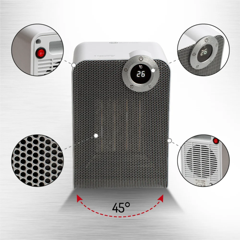 Camry Ceramic fan heater LCD + Timer-CR 7720 - Image 3